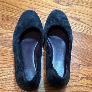 Elegant navy Suede Women's Shoes